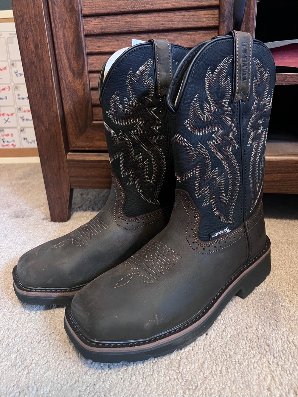 Wolverine Steel Toe Men's Waterproof Work Boots NWT